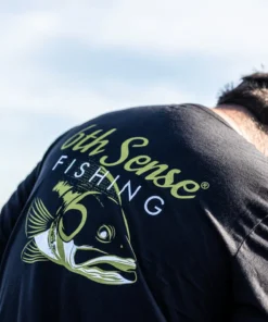 6th Sense Fishing Golden 6 - L/S Tee - Black Long Sleeve Tees