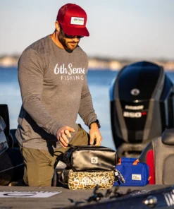 6th Sense Fishing Long Sleeve Tees The Texan - L/S Tee - Heather Metal 7 6th Sense Fishing Long Sleeve Tees The Texan - L/S Tee - Heather Metal