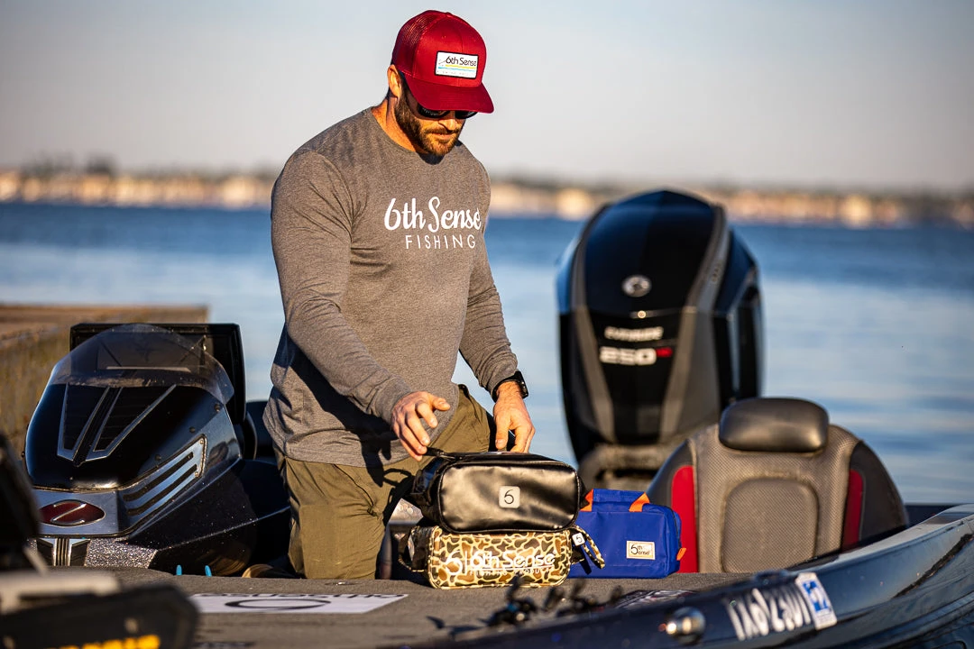 6th Sense Fishing Long Sleeve Tees The Texan - L/S Tee - Heather Metal 5 6th Sense Fishing Long Sleeve Tees The Texan - L/S Tee - Heather Metal
