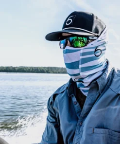 6th Sense Fishing FishDry Sun Mask - Ripple
