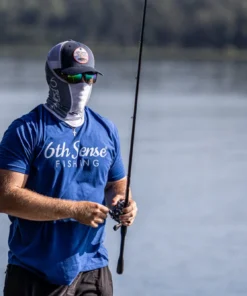 6th Sense Fishing FishDry Sun Mask - Blue Bones Performance Apparel