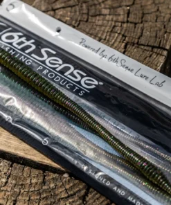 6th Sense Fishing Divine Shakey Worm - Watermelon Candy Magic