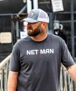 6th Sense Fishing Net Man Tee - Heavy Metal Tee Shirts