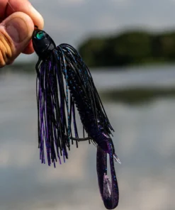 6th Sense Fishing Axle Swinging Swim Jig - BlackLight