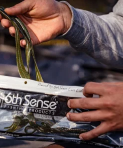 6th Sense Fishing Ridge Worm - Cali Magic Red 8 6th Sense Fishing Ridge Worm - Cali Magic Red