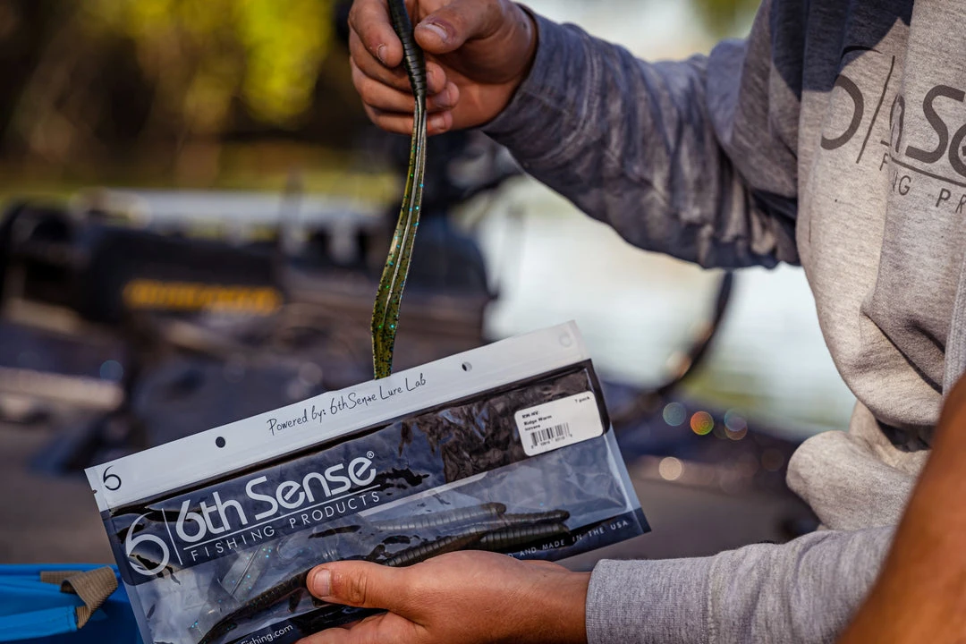 6th Sense Fishing Ridge Worm - Nirvana 7 6th Sense Fishing Ridge Worm - Nirvana