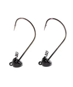 6th Sense Fishing Shakey Head - Black Divine Shakey Worm