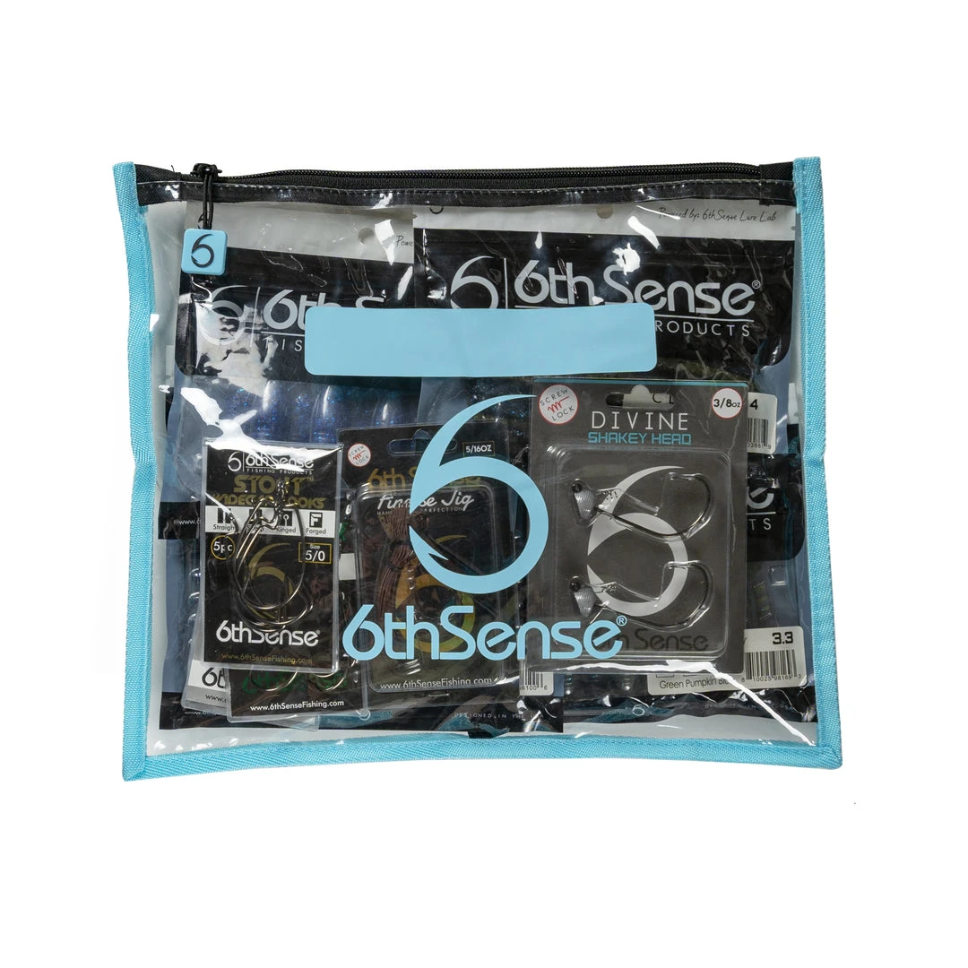 6th Sense Fishing BaitZip Bag - Blue Tackle Storage 5 6th Sense Fishing BaitZip Bag - Blue Tackle Storage
