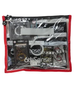 6th Sense Fishing BaitZip Bag - Red Tackle Storage