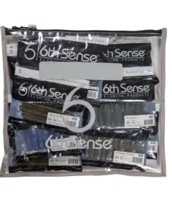 6th Sense Fishing Tackle Storage BaitZip Bag - Gray