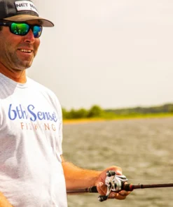 6th Sense Fishing FeedStore Tee - Heather White