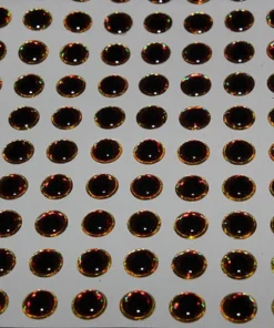 6th Sense Fishing Terminal Tackle HD Gold/Red 3D Eyes