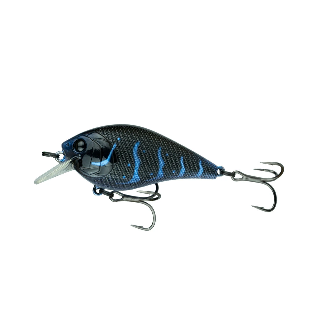 6th Sense Fishing Crush (Silent) - Black N Blue Craw 3 6th Sense Fishing Crush (Silent) - Black N Blue Craw