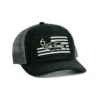 6th Sense Fishing Headwear 6 Flag - Black/Gray