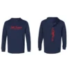 6th Sense Fishing 6 Bones - Lightweight Hoodie - Navy