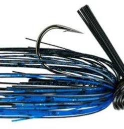 6th Sense Fishing Scrape Grass Jigs Divine Scrape Grass Jig - Black 'N' Blue
