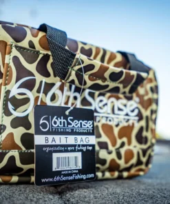 6th Sense Fishing Small Bait Bag - Camo