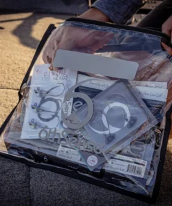 6th Sense Fishing Tackle Storage BaitZip Bag - Black