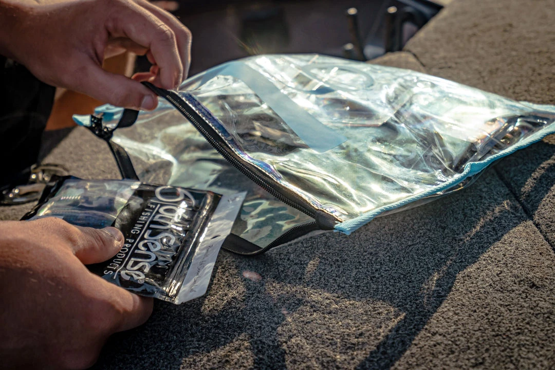 6th Sense Fishing BaitZip Bag - Blue Tackle Storage 7 6th Sense Fishing BaitZip Bag - Blue Tackle Storage