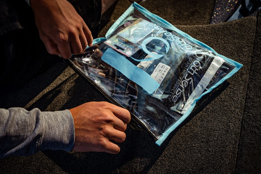 6th Sense Fishing BaitZip Bag - Blue Tackle Storage 6 6th Sense Fishing BaitZip Bag - Blue Tackle Storage