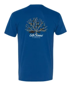 6th Sense Fishing Brushpiler Tee - Royal Blue Tee Shirts