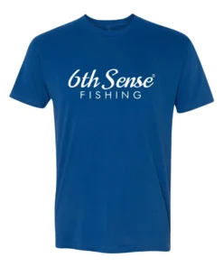 6th Sense Fishing Brushpiler Tee - Royal Blue Tee Shirts