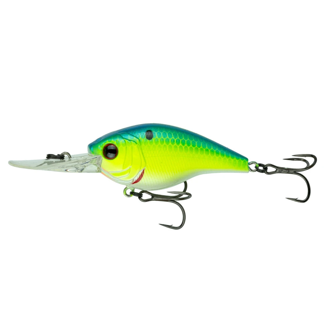 6th Sense Fishing Cloud 9 - Blue-Treuse Shad 3 6th Sense Fishing Cloud 9 - Blue-Treuse Shad
