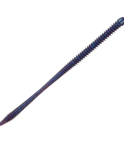 6th Sense Fishing Divine Shakey Worm - Plum Fleck