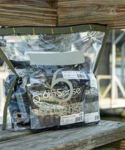 6th Sense Fishing BaitZip Pro Gusseted Bag - Green Pumpkin