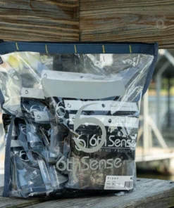 6th Sense Fishing BaitZip Pro Gusseted Bag - Storm Blue Tackle Storage