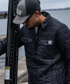 6th Sense Fishing WaterDock Jacket - Black