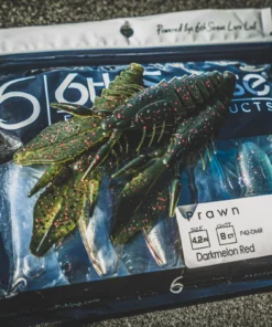 6th Sense Fishing Prawn 4.2 - Darkmelon Red
