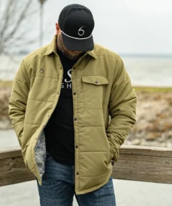 6th Sense Fishing FishCamp Jacket - Green Outerwear 20 6th Sense Fishing FishCamp Jacket - Green Outerwear