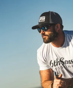 6th Sense Fishing Tee Shirts 6 Bones Tee - Heather White