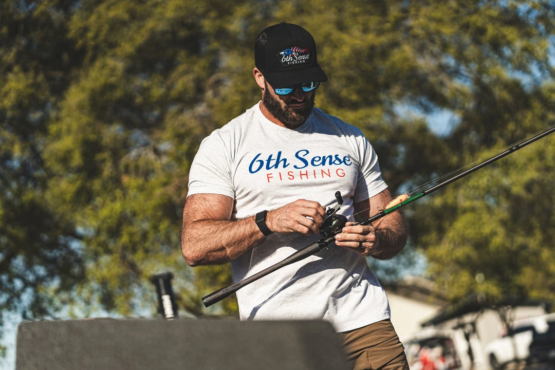 6th Sense Fishing FeedStore Tee - Heather White 5 6th Sense Fishing FeedStore Tee - Heather White