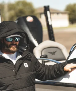 6th Sense Fishing FishDown Hoodie - Black