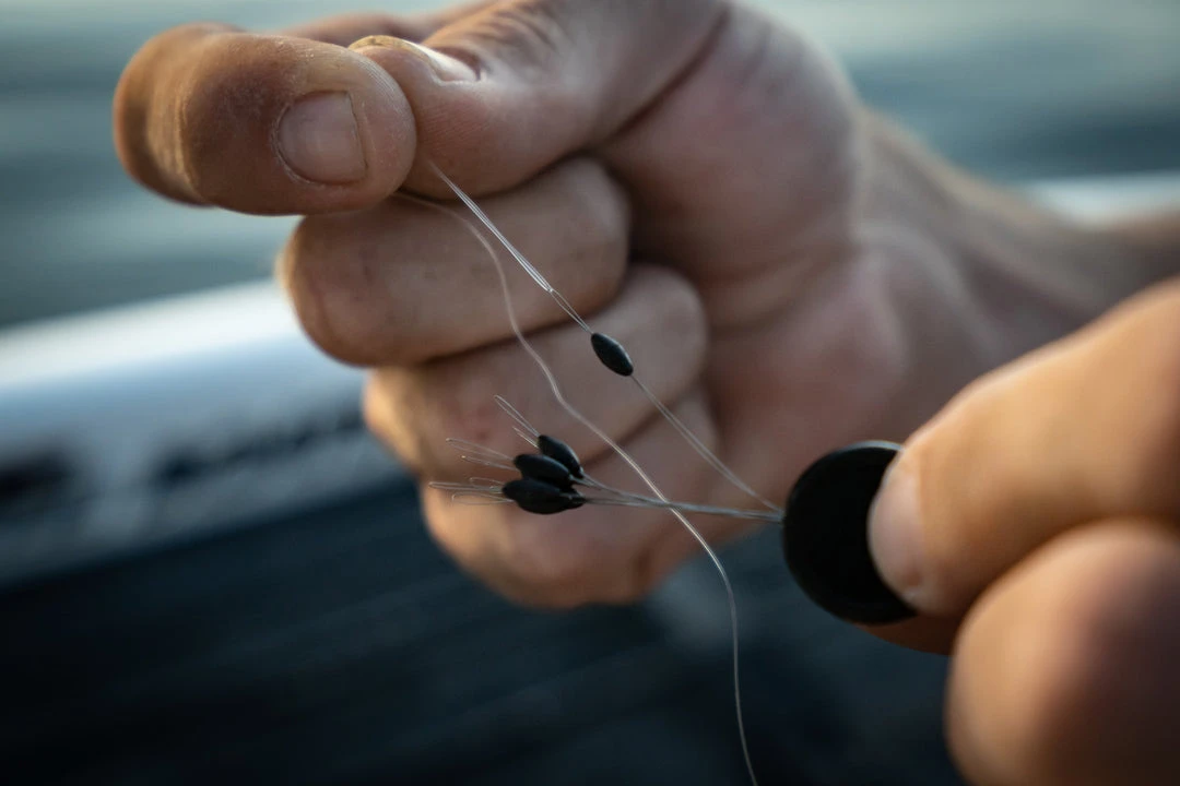 6th Sense Fishing Peg-X Weight Stoppers - Black 4 6th Sense Fishing Peg-X Weight Stoppers - Black