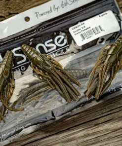 6th Sense Fishing Crube - Green Pumpkin Crube 3.0