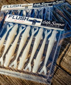 6th Sense Fishing Flush 5.2 - Shad Pearl 12 6th Sense Fishing Flush 5.2 - Shad Pearl