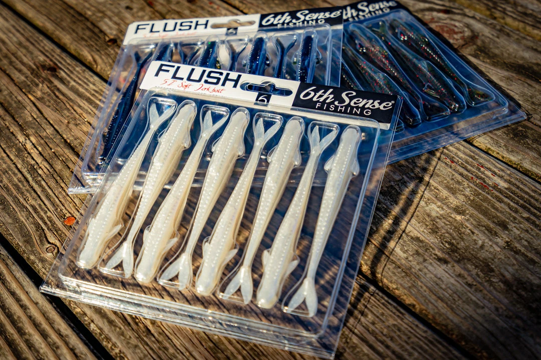 6th Sense Fishing Flush 5.2 - Shad Pearl 7 6th Sense Fishing Flush 5.2 - Shad Pearl