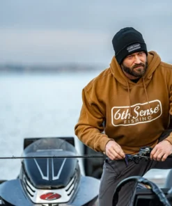6th Sense Fishing Heritage - Hoodie - Saddle