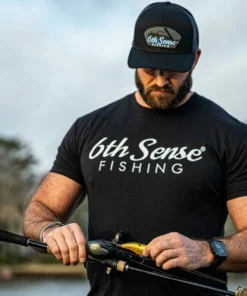 6th Sense Fishing 6 Bones Tee - Black 7 6th Sense Fishing 6 Bones Tee - Black