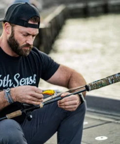 6th Sense Fishing Tee Shirts HayBass Tee - Black 7 6th Sense Fishing Tee Shirts HayBass Tee - Black