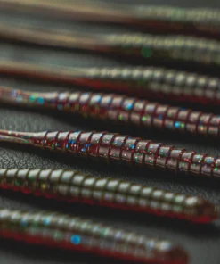 6th Sense Fishing Ridge Worm - Plum Melon Magic