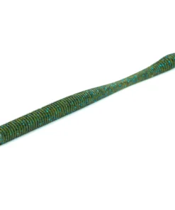 6th Sense Fishing Divine Shakey Worm - Green Pumpkin Blue