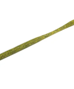 6th Sense Fishing Divine Shakey Worm - Green Pumpkin Burst