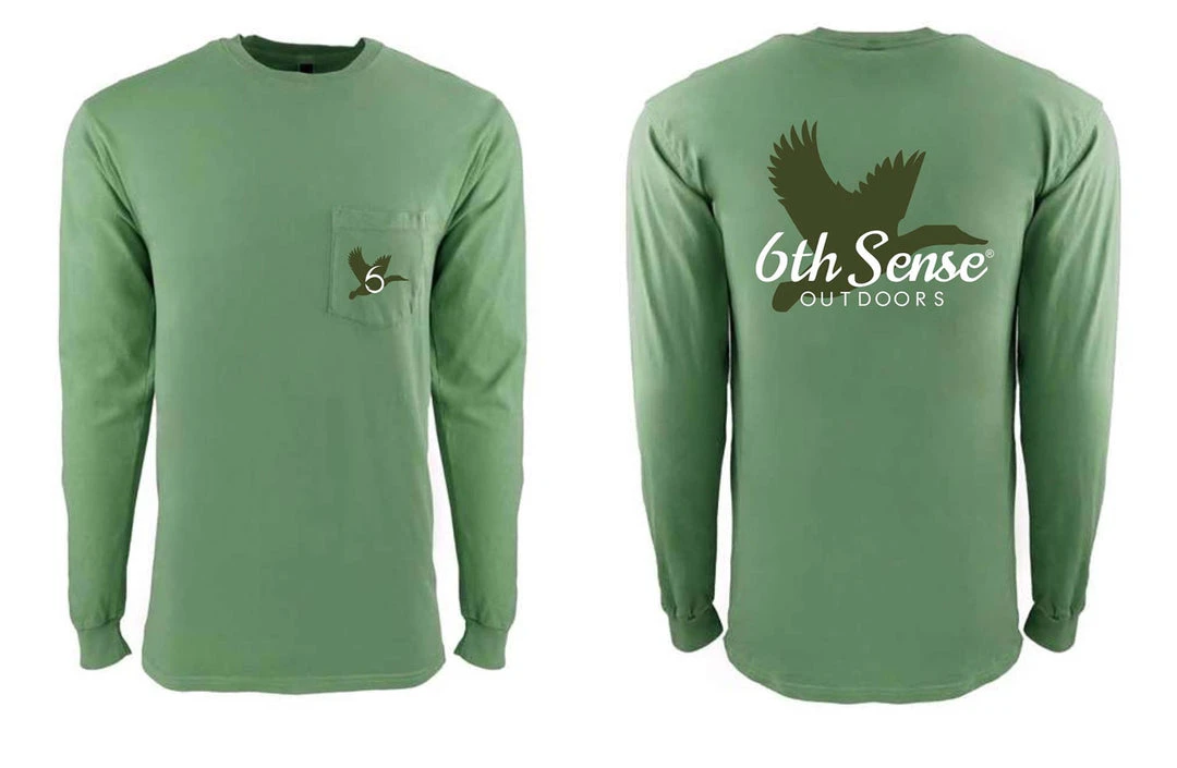 6th Sense Fishing Duck Sense - L/S Tee - Safari Long Sleeve Tees 5 6th Sense Fishing Duck Sense - L/S Tee - Safari Long Sleeve Tees