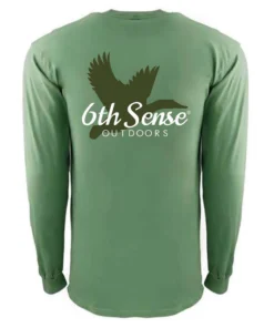 6th Sense Fishing Duck Sense - L/S Tee - Safari Long Sleeve Tees