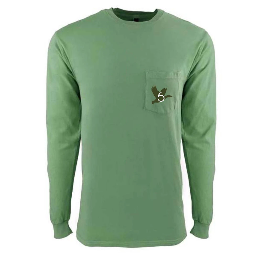 6th Sense Fishing Duck Sense - L/S Tee - Safari Long Sleeve Tees 4 6th Sense Fishing Duck Sense - L/S Tee - Safari Long Sleeve Tees