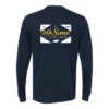 6th Sense Fishing FeedStore - L/S Tee - Midnight Navy Long Sleeve Tees